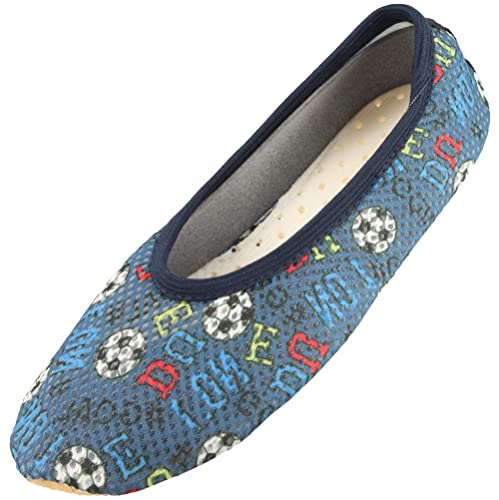 Beck Jungen Football Hausschuh, Blau, 24 EU von Beck