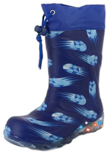 Beck Jungen Gummistiefel blau/hellblau 23 von Beck