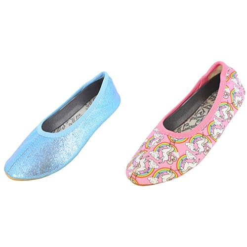Beck Mädchen Basic Glitzer GymnastikschuheBeck Mädchen Rainbow Gymnastikschuhe von Beck