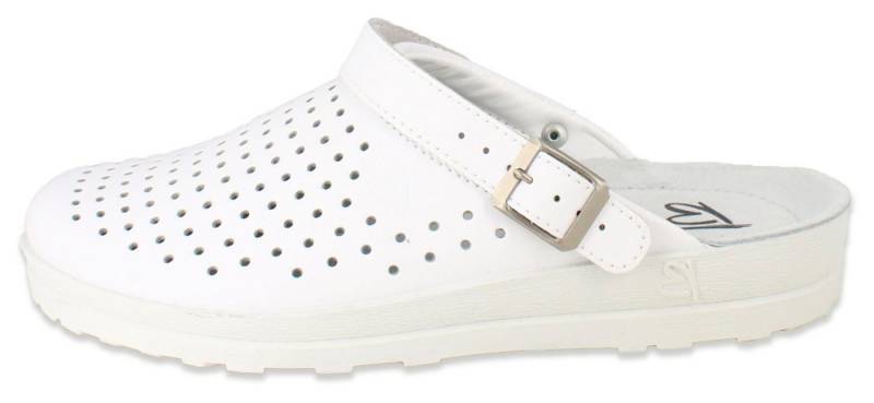 Beck Herren-Clogs Theo mit Fersenriemen Hausschuh (hochwertiges Fußbett) Mit Luftlöchern von Beck