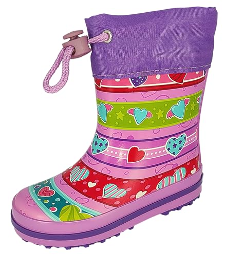 Beck Mädchen Joy Gummistiefel, Mehrfarbig, 25 EU von Beck