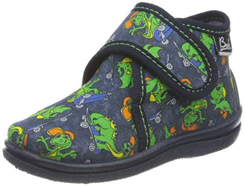 Beck Jungen Skate Dino Hausschuh, Blau, 25 EU von Beck