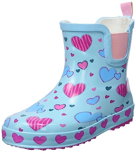 Beck Mädchen søde hearts Gummistiefel, Blau, 25 EU von Beck