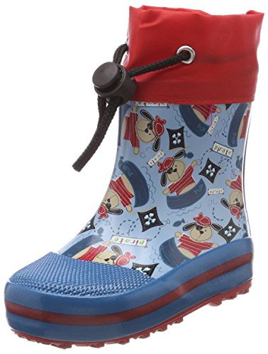 Beck Jungen Piraten Gummistiefel, Blau, 30 EU von Beck