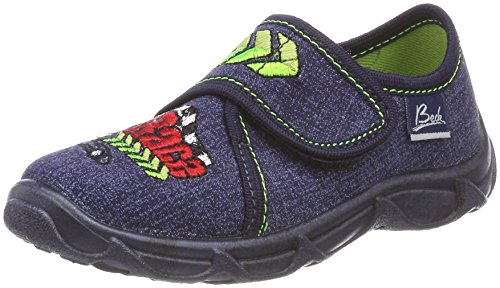 Beck Jungen Race Hausschuhe" 27 EU Blau von Beck