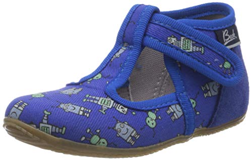 Beck Jungen Roboter Hohe Hausschuhe, Blau, 26 EU von Beck