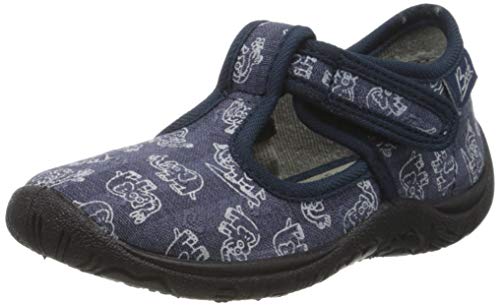 Beck Safari, Jungen Hohe Hausschuhe, Blau (Blau 34), 20 EU (4 UK) von Beck