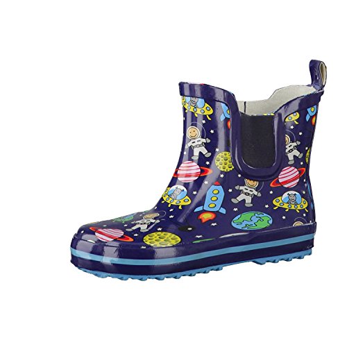 Beck Jungen Space Gummistiefel, Blau, 25 EU von Beck