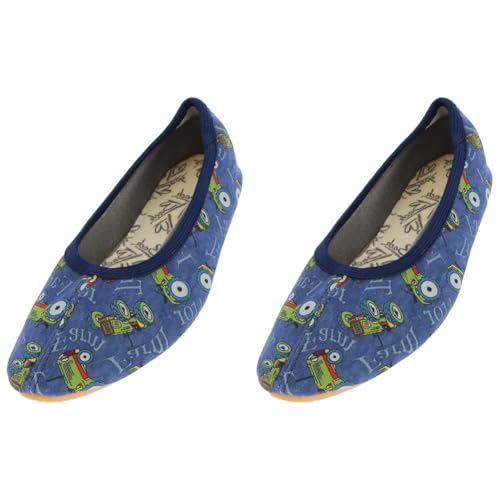 Beck Jungen Tractor Gymnastikschuhe, Blau, 28 EU (Packung mit 2) von Beck