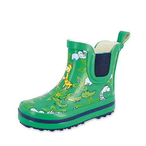 Beck Jungen dierentuin Gummistiefel, Grün, 25 EU von Beck