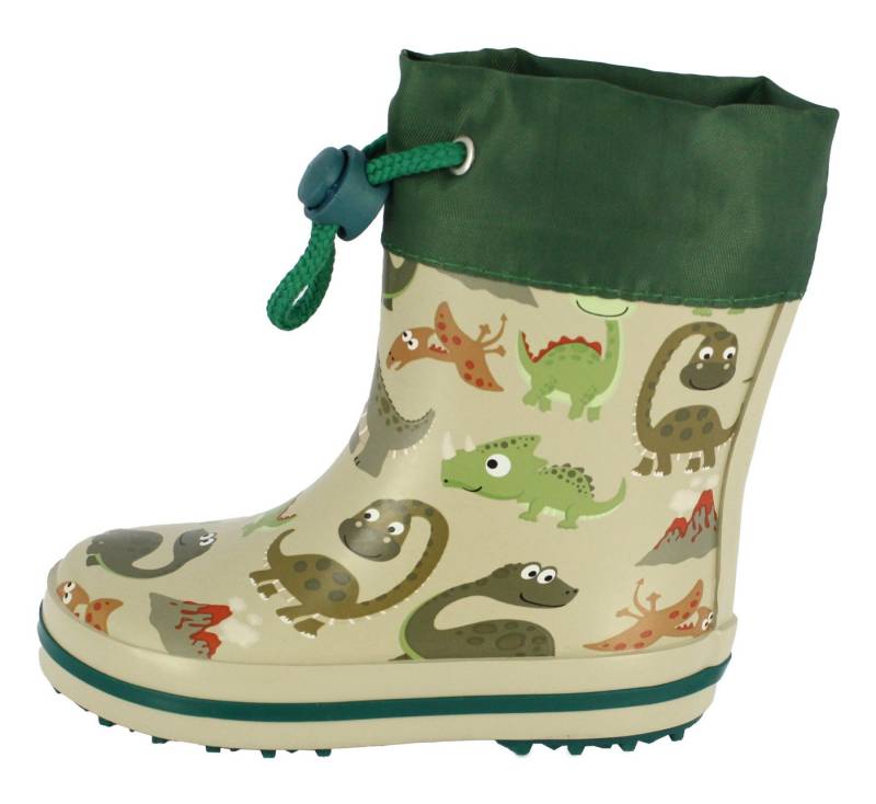 Beck Kleinkinder Gummistiefel Schnappi mit Warmfutter Gummistiefel leichtes Warmfutter von Beck