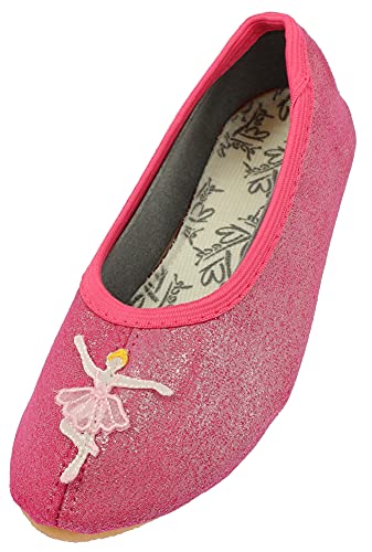 Beck Mädchen ballerina's Gymnastikschuhe, Pink, 24 EU von Beck