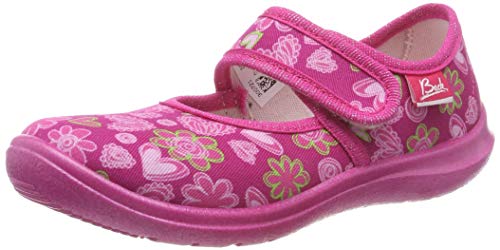 Beck Mädchen Bonnie Niedrige Hausschuhe, Pink, 24 EU von Beck