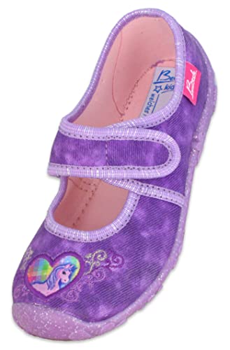 Beck Mädchen Hausschuh, Slipper, Violett, 25 EU von Beck