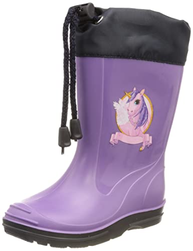 Beck Mädchen Fabella Gummistiefel, Violett, 34 EU von Beck