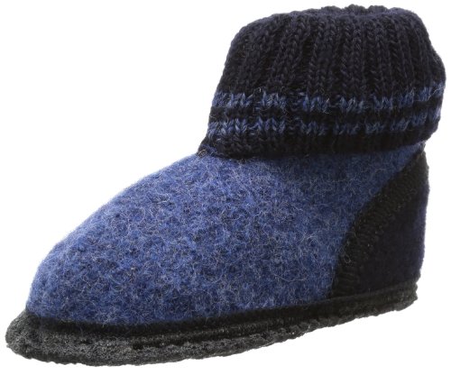 Beck Unisex Kinder ÃƒÆ’Ã†â€™Ãƒ¢ââ‚¬â€œtzi Hausschuhe, Blau, 24 EU von Beck