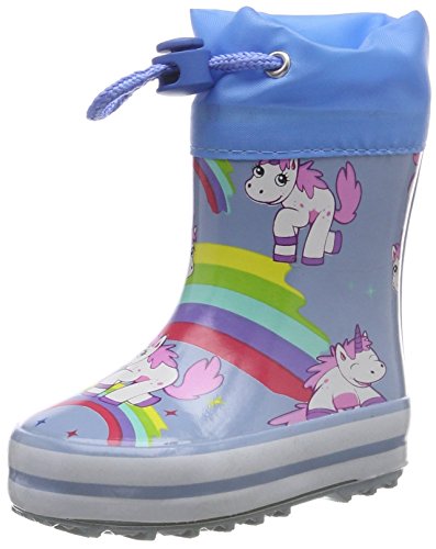 Beck Mädchen Rainbow Gummistiefel, Blau, 27 EU von Beck