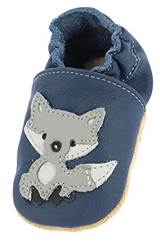 Beck Unisex Baby Blue Fox Lauflernschuh, Blau, 20/21 EU von Beck