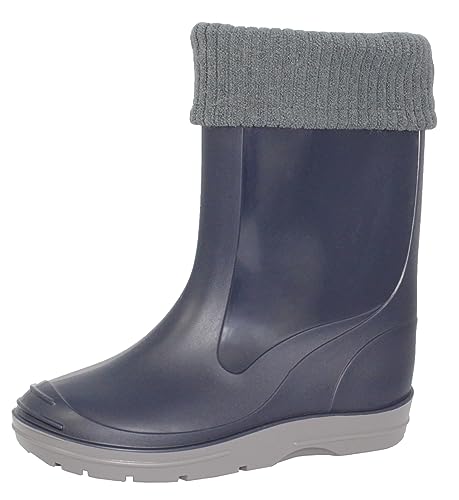 Beck Unisex Kinder Gummistiefel, Blau, 28 EU von Beck