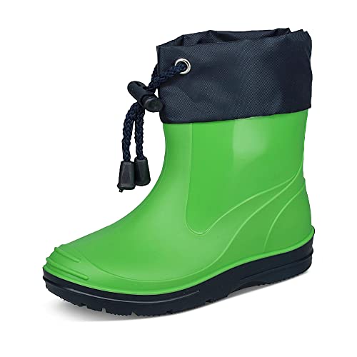 Beck Unisex Kinder Gummistiefel, Grün, 25 EU von Beck