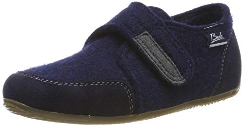 Beck Unisex Kinder Bennie Niedrige Hausschuhe, Blau, 31 EU von Beck