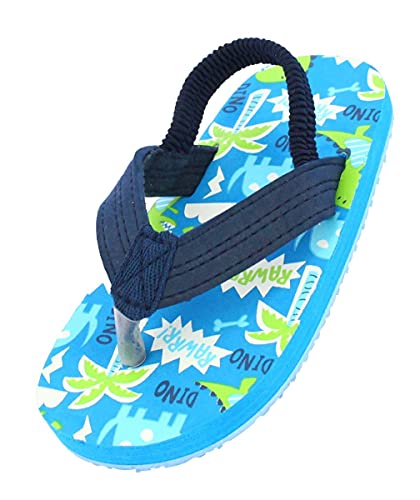 Beck Unisex Kinder Jungle Flipflops, Blau, 30 EU von Beck