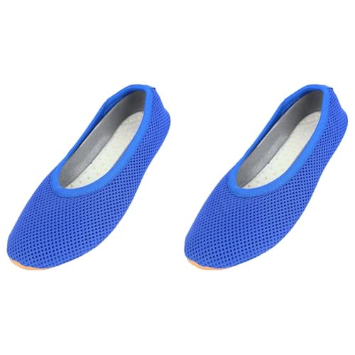 Beck Unisex Kinder airbecks Gymnastikschuhe, Blau, 29 EU (Packung mit 2) von Beck