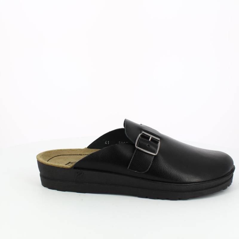 Hausschuh schwarz - Gr. - 46 von Beck