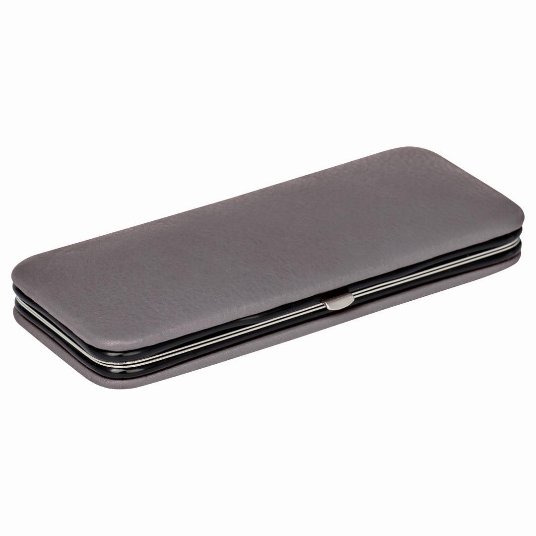 Becker - Manicureetui Maniküre Set Bügel-Etui Serie S Grau Grau von Becker