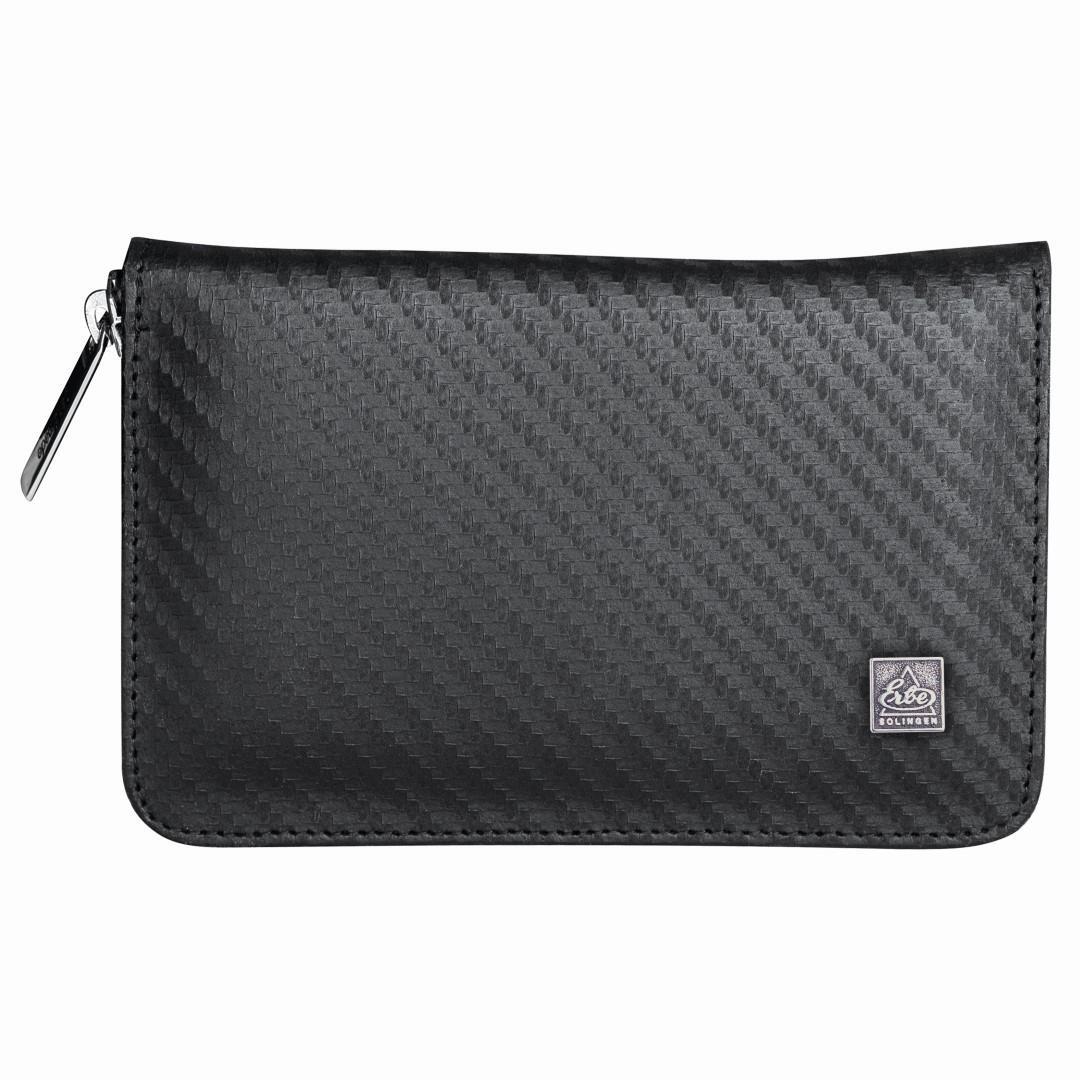 Becker - Manicureetui Maniküre Set Reißverschluss-Etui Schwarz Schwarz von Becker