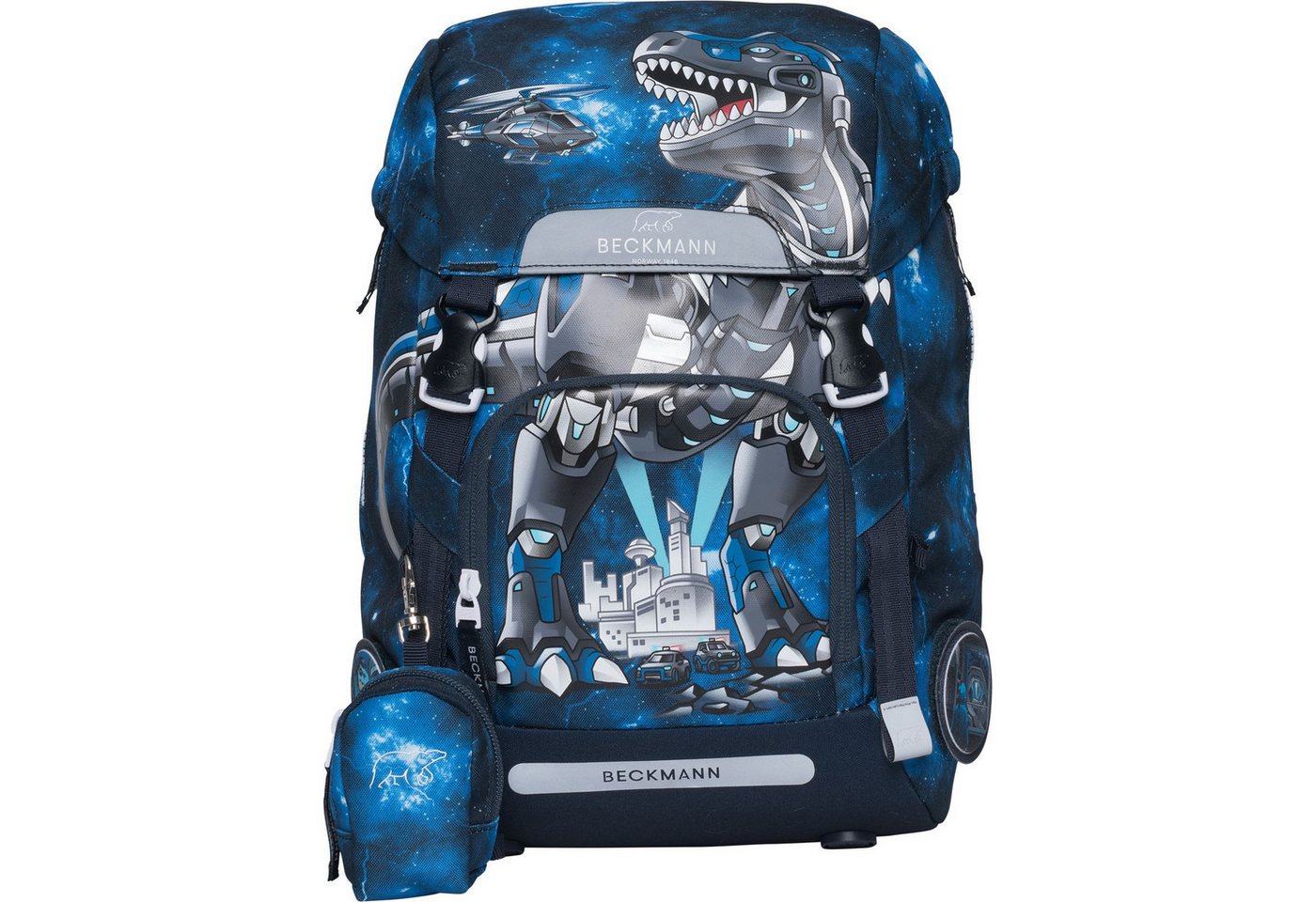 Beckmann Norway Schulranzen Classic Tech Rex ohne Zubehör von Beckmann Norway