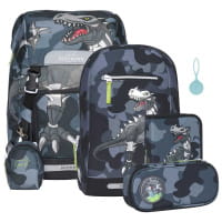 Beckmann Classic 22L Schulrucksack-Set 6tlg Camo Rex von Beckmann