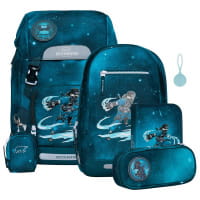 Beckmann Classic 22L Schulrucksack-Set 6tlg Ninja Master von Beckmann