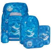 Beckmann Classic 22L Schulrucksack-Set 6tlg Ocean von Beckmann