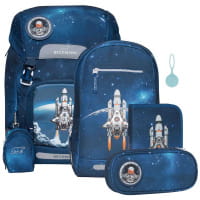 Beckmann Classic 22L Schulrucksack-Set 6tlg Space Mission von Beckmann