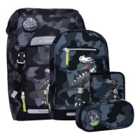 Beckmann Classic Maxi Schulrucksack-Set 6tlg Camo Rex von Beckmann