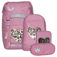 Beckmann Classic Maxi Schulrucksack-Set 6tlg Furry von Beckmann