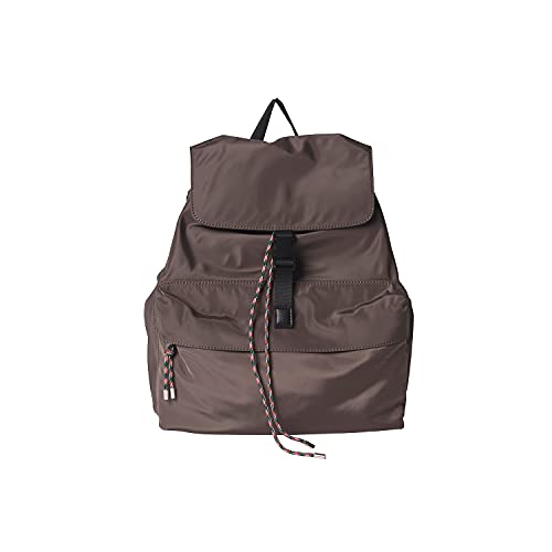 Becksöndergaard Daypack Relon Tessa Bag (Morel) - Rucksack Damen Braun aus recyceltem Polyester mit Steckverschluss - 30 x 35 cm von Becksöndergaard