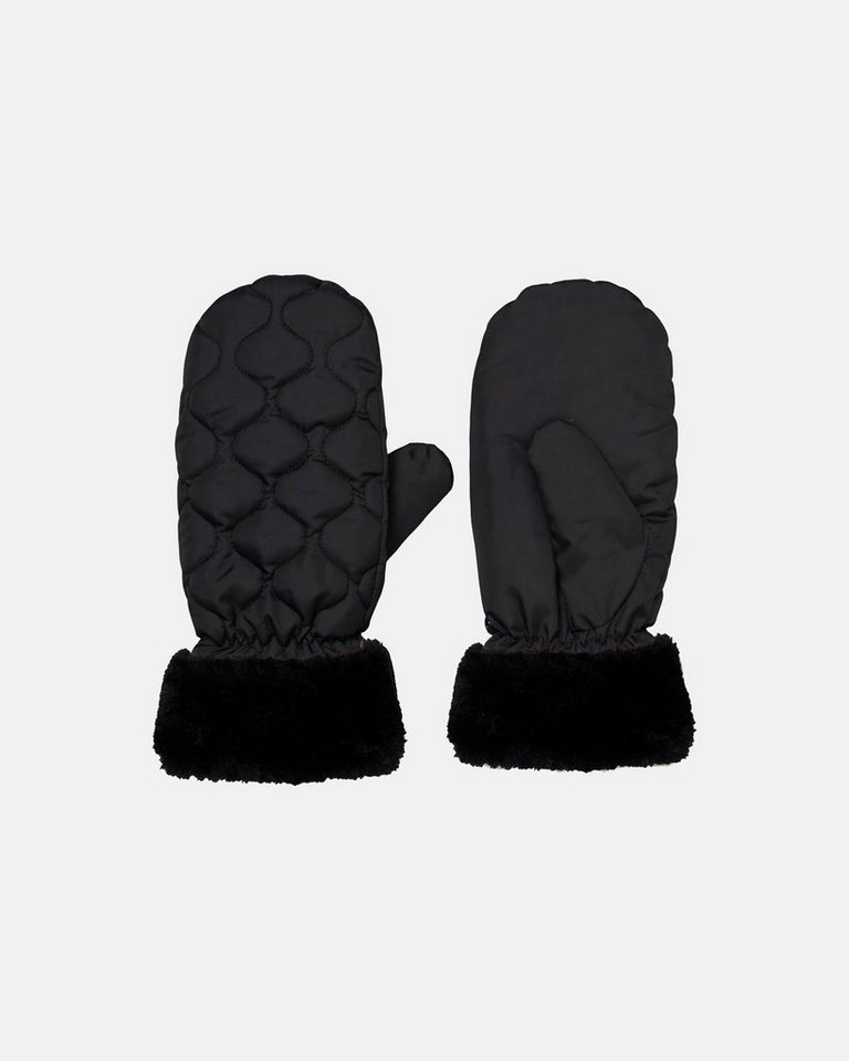 Becksöndergaard Fäustlinge Makara Puff gesteppte Winterhandschuhe Damen - Mittens aus Polyester von Becksöndergaard