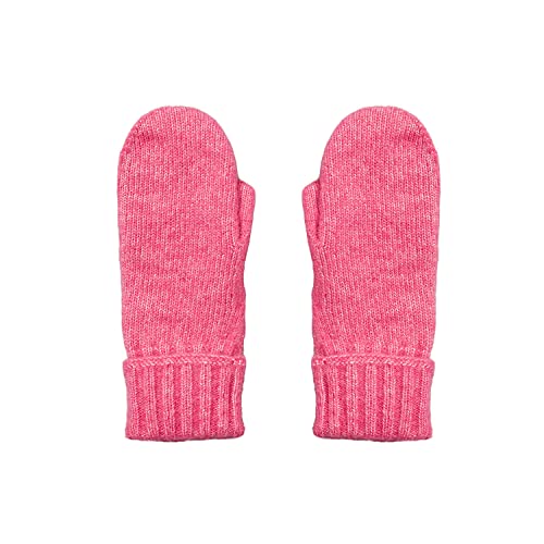 Becksöndergaard Max Mittens - Fäustlinge Damen in der Farbe Rosa (Ibis Rose) weich und flauschig aus 51% Alpaka/49% Baumwolle - 2207511002 von Becksöndergaard