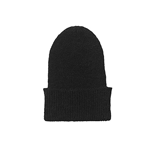 Becksöndergaard Mütze Damen Jadia Beanie in Schwarz (Black) - Strickmütze/Wintermütze für Frauen einfarbig - 50% Superkid Mohair/32% Nylon/18% Merinowolle - One Size von Becksöndergaard