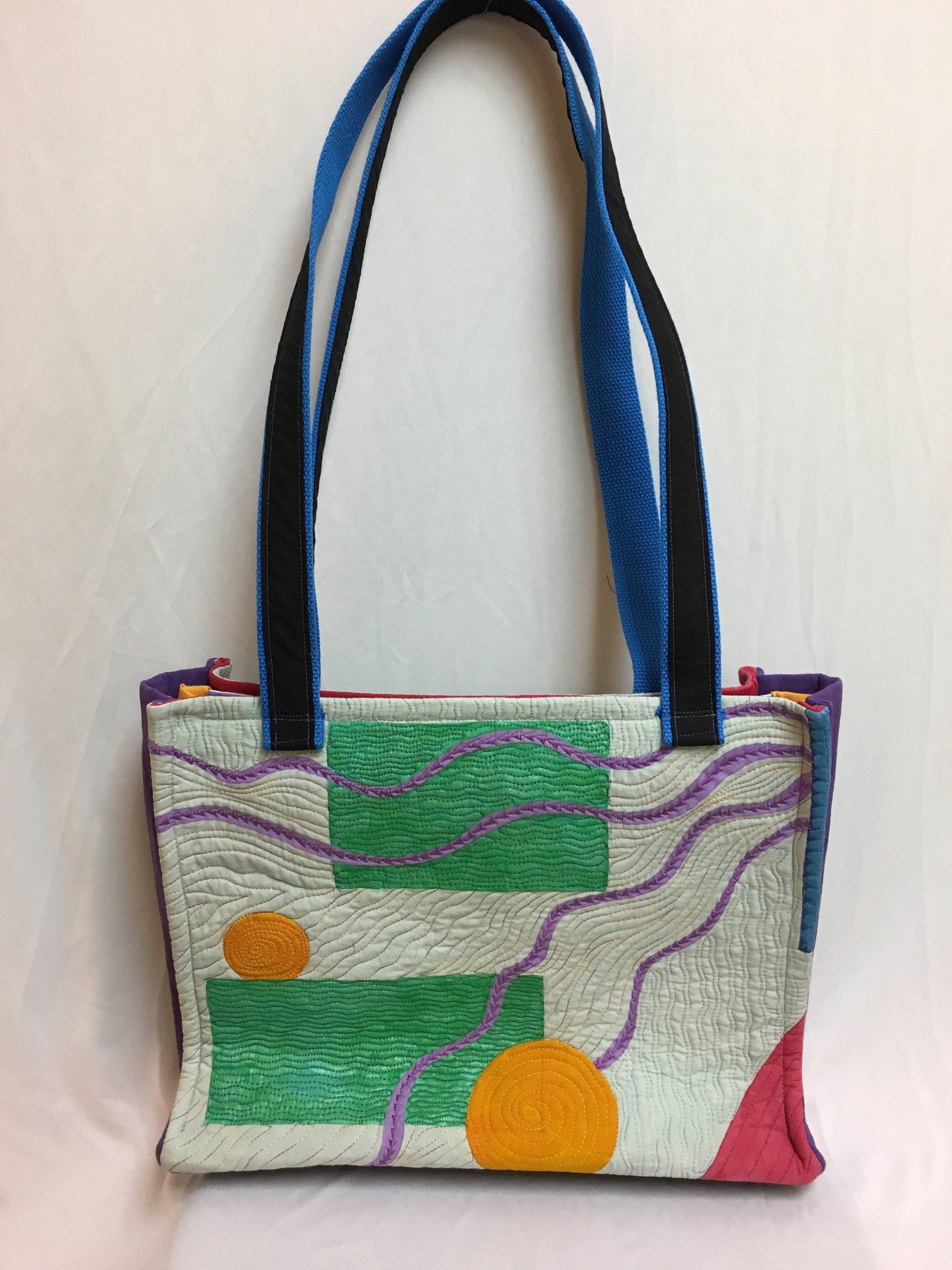 Einzigartige Gequiltete, Bemalte Geldbörse von BeckyGrover