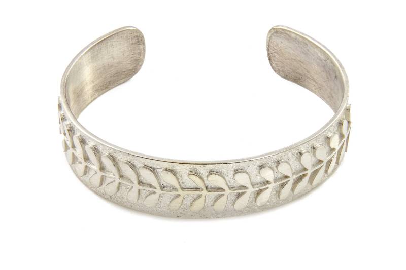 Blumen Stem Cuff Armband, Silber Bangle, Handgemachter Schmuck, Handgemachtes Silver Cuff Blumen Stem Cuff Armband, Silber Bangle, Handgemachter Schmuck, Handgemachtes Silver Cuff von BeckyMorgans