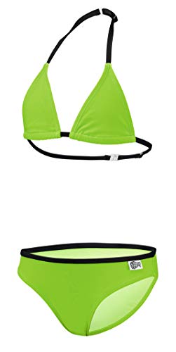 Beco Kinder Bikini-806 Bikinis, Grün/Schwarz, 128 von Beco Baby Carrier