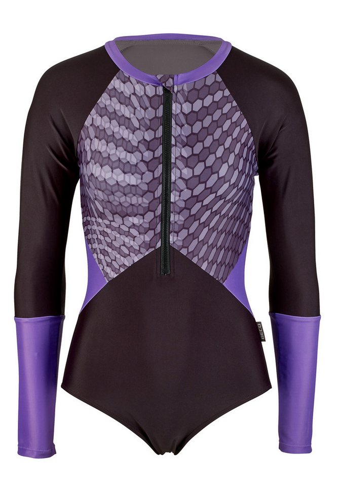 Beco Beermann Badeanzug Hexagon (1-St) mit Front-Zipper und sicherem Fit von Beco Beermann