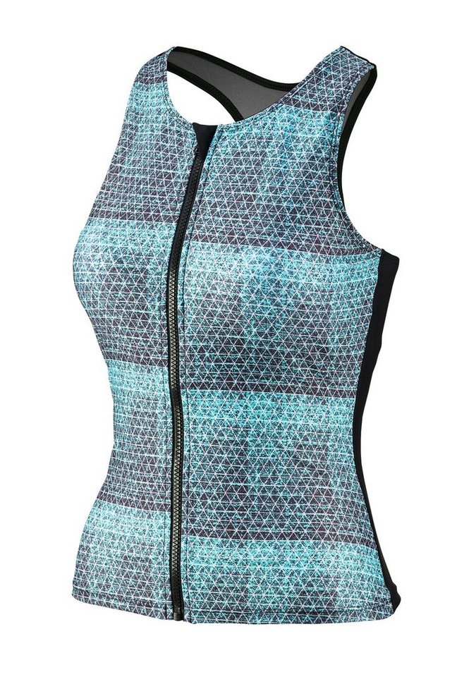 Beco Beermann Tankini BEsuit Racerback Swimtop (1-St) mit Front-Reißverschluss und Innen-BH in aufregendem Ethno Design von Beco Beermann