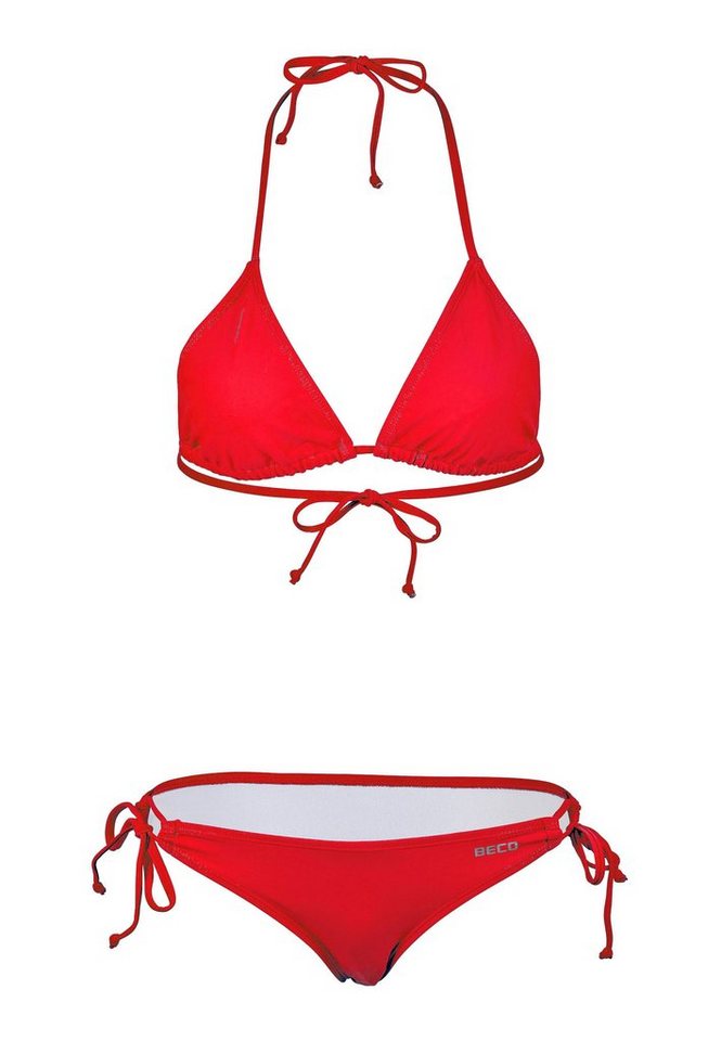 Beco Beermann Triangel-Bikini-Top BECO-Basic Side Tie Triangle Bikini (2-St), in modischen Farben von Beco Beermann