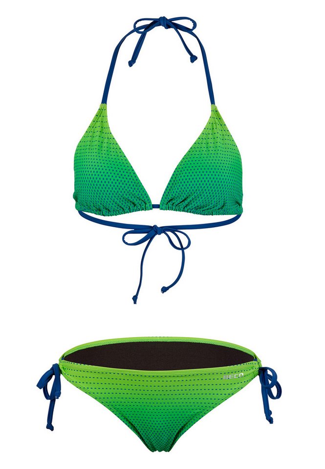 Beco Beermann Triangel-Bikini-Top Gradient Dots, mit stylischem Farbverlauf mit Punkten von Beco Beermann