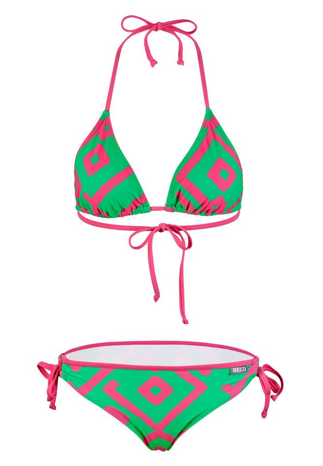 Beco Beermann Triangel-Bikini-Top Inka Graphic (2-St), im Boho-Style von Beco Beermann