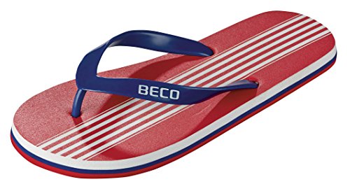 BECO Herren V-Strap Slipper-90677 Slipper, Rot (Rot 5), 45 EU von Beco Baby Carrier